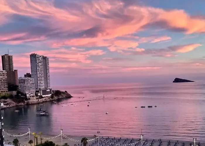 Cielo Con Vistas Panoramicas Апартаменты Бенидорм